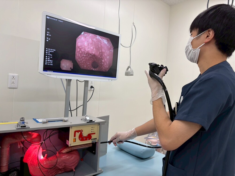 内視鏡のトレーニング